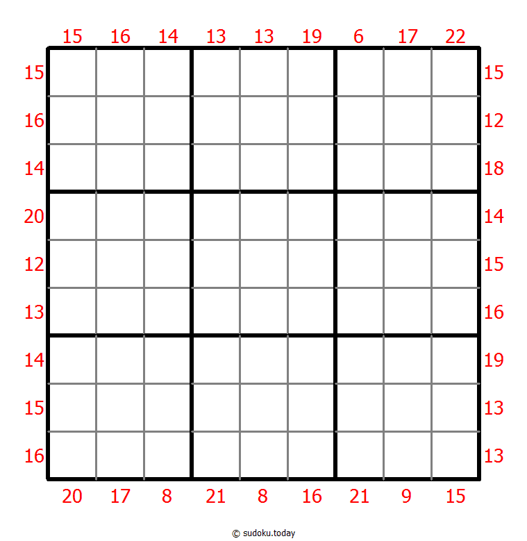 Sudoku Somma al Margine