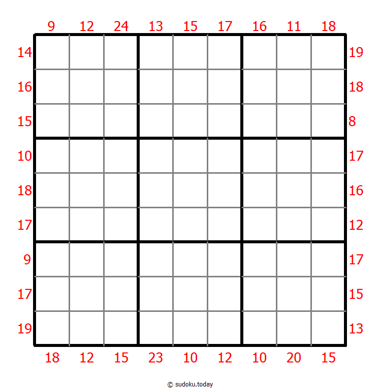 Sum Frame Sudoku