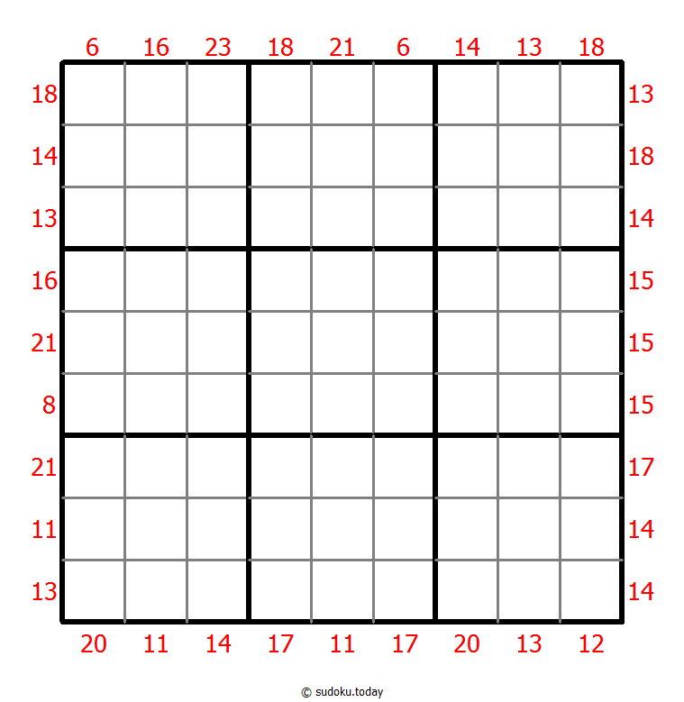 Sum Frame Sudoku