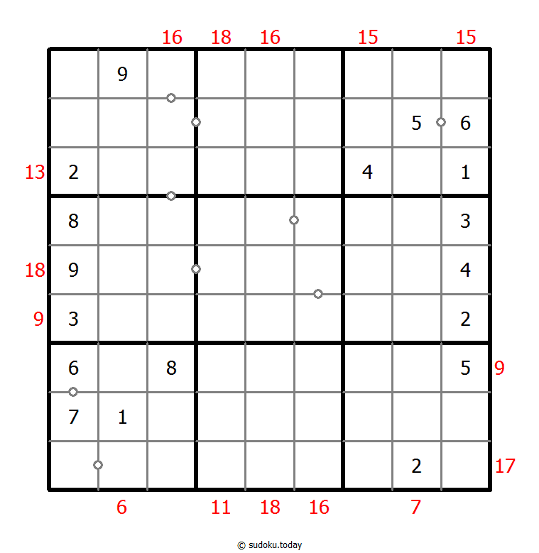 Consecutive Sudoku - Medium 