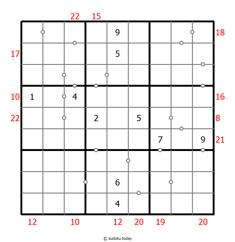 Hybrid Sudoku ( Consecutive Pairs + Sum Frame )