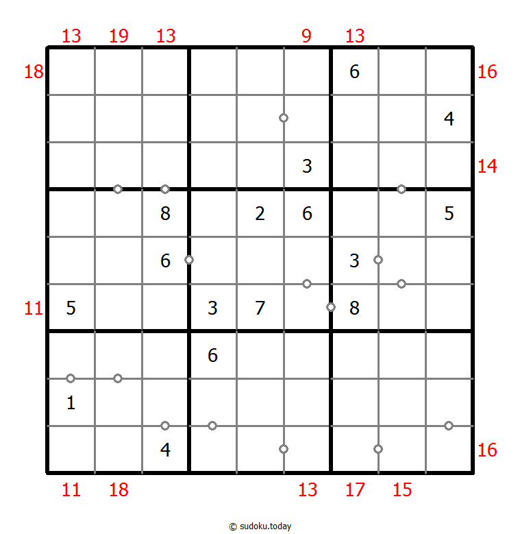 Hybrid Sudoku ( Consecutive Pairs + Sum Frame ) 21 November 2025