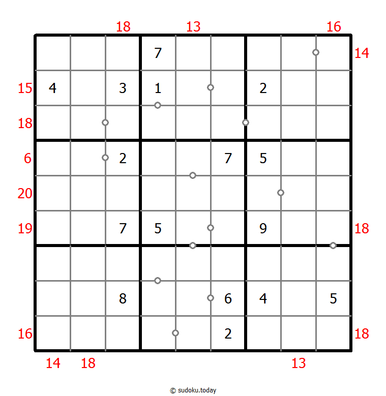 Hybrid Sudoku ( Consecutive Pairs + Sum Frame )