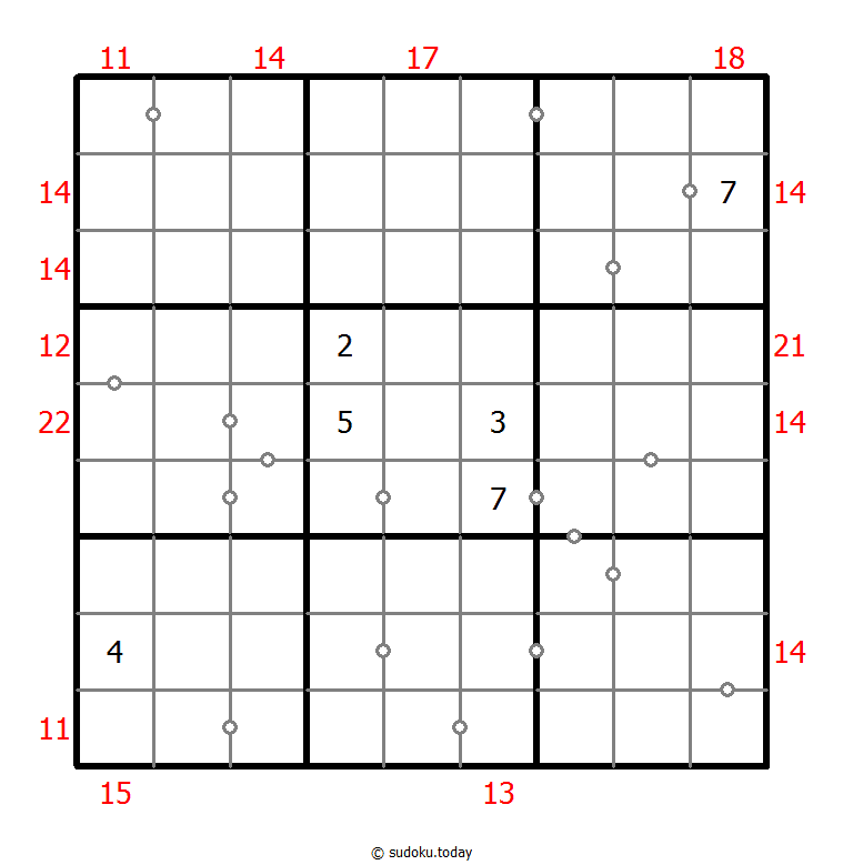 Hybrid Sudoku ( Consecutive Pairs + Sum Frame ) 25 December 2025