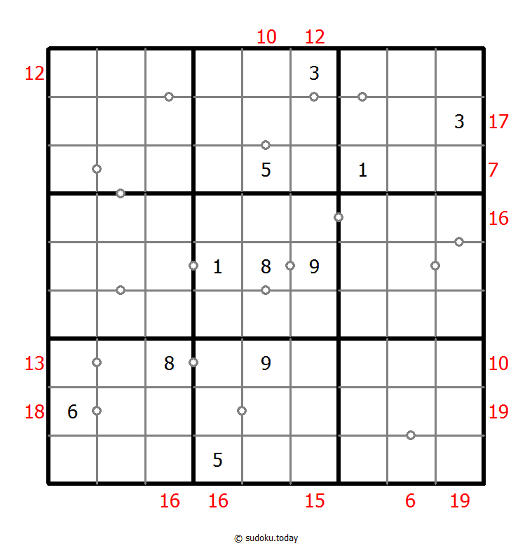 Hybrid Sudoku ( Consecutive Pairs + Sum Frame )