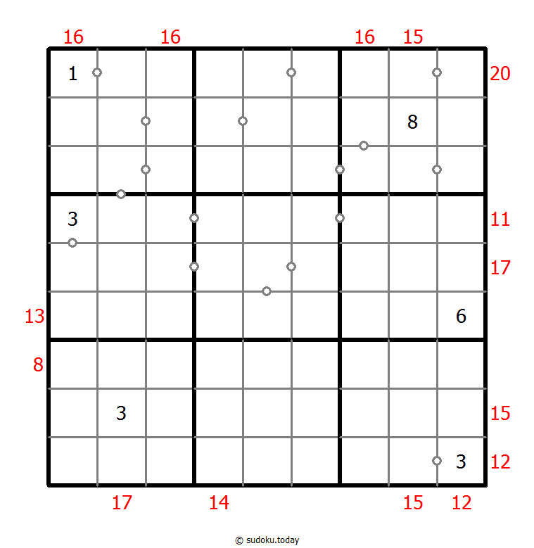 Hybrid Sudoku ( Consecutive Pairs + Sum Frame ) 13-September-2020
