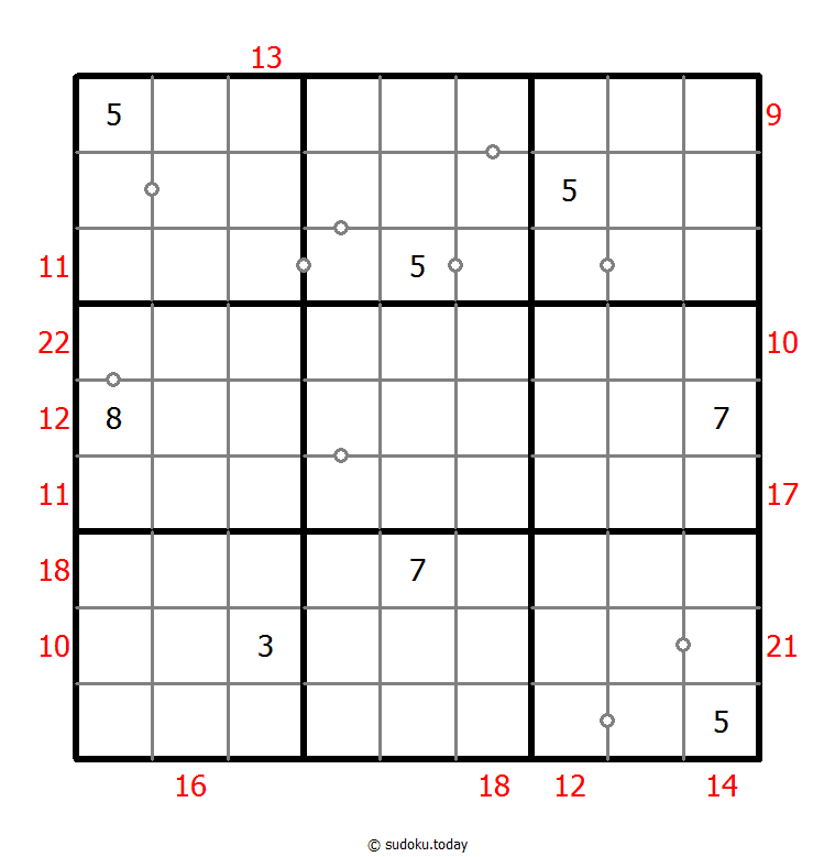 Hybrid Sudoku ( Consecutive Pairs + Sum Frame )
