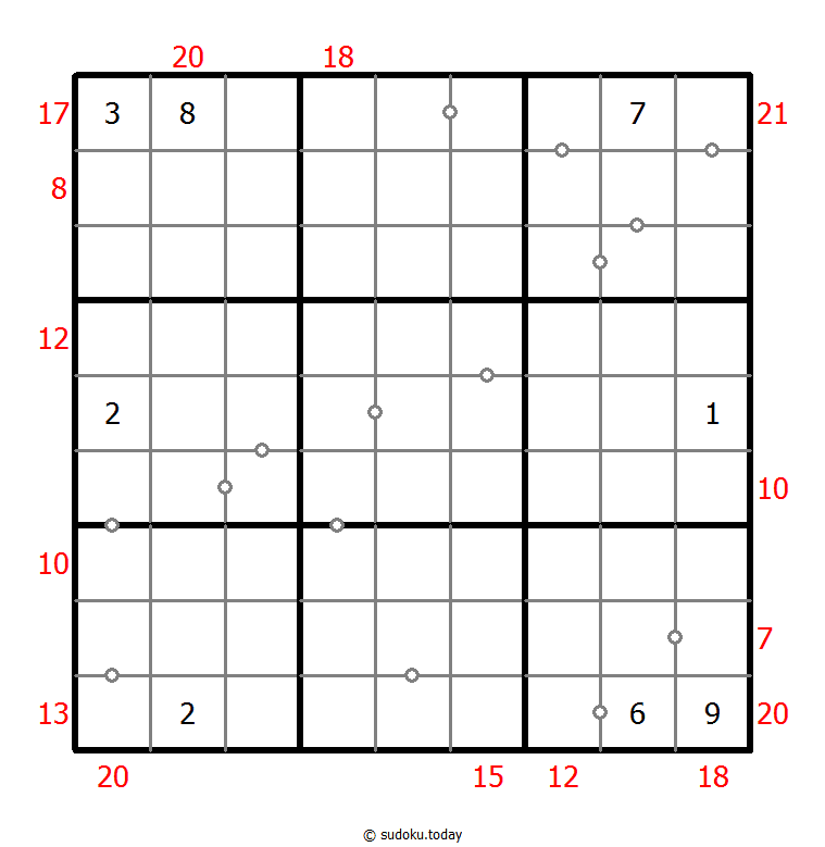 Hybrid Sudoku ( Consecutive Pairs + Sum Frame ) 15-July-2020
