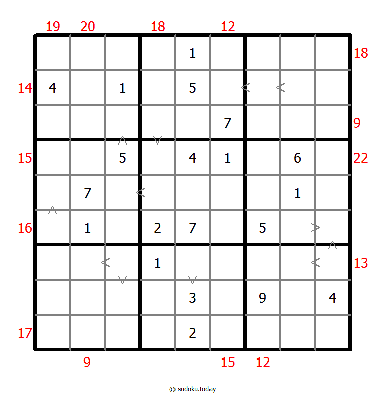 혼합 수독 (크기 비교 + 프레임 합) 퍼즐 예시