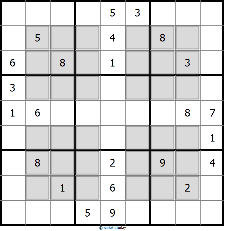 Sudoku Janela #10005