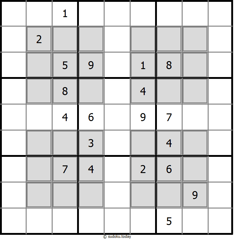 Sudoku Janela #10007