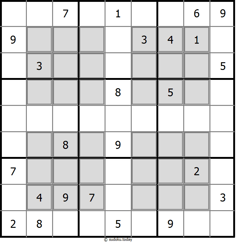 Sudoku Janela #10012
