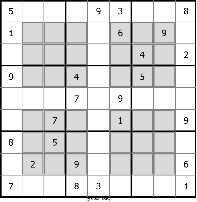Sudoku Janela #10017