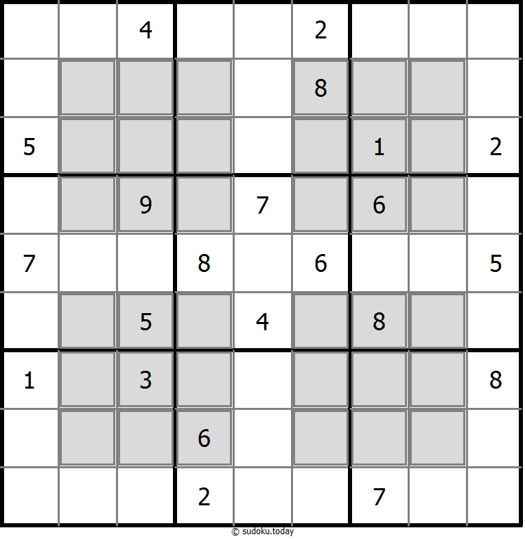 Sudoku Janela #10020