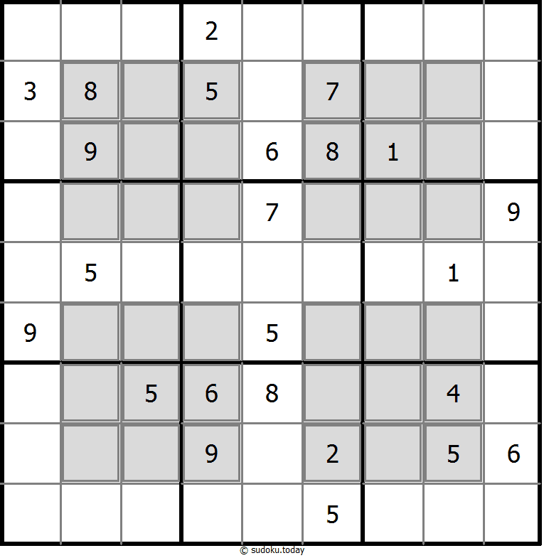 Sudoku Janela #10031