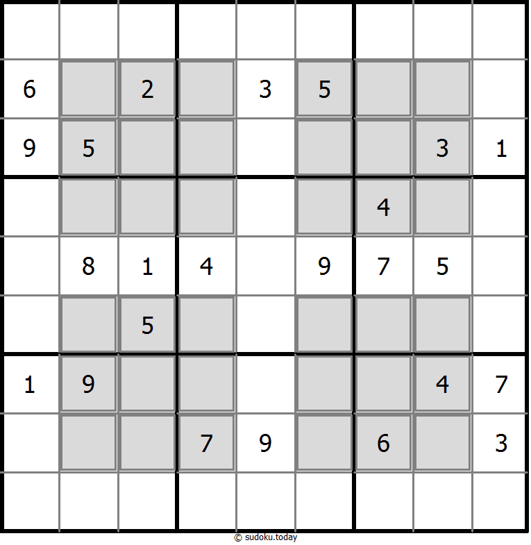 Sudoku Janela #10032