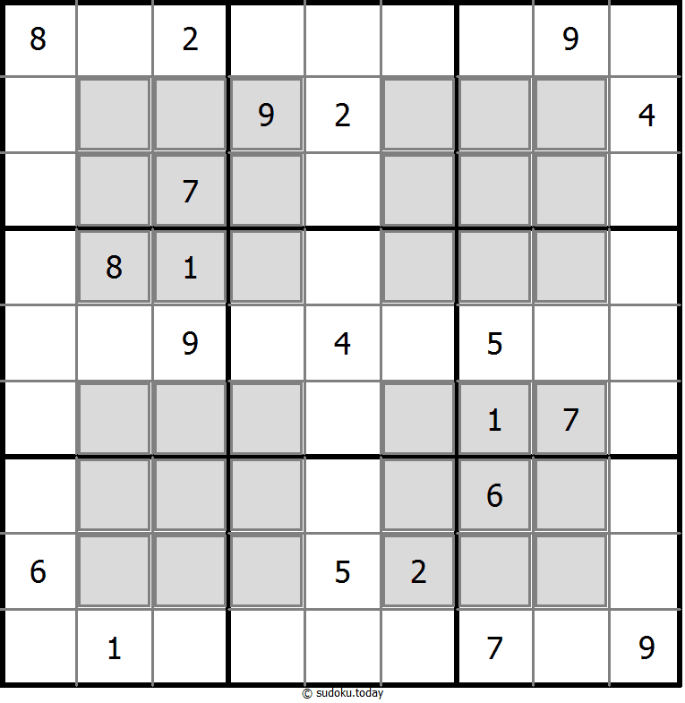 Sudoku Janela #10034