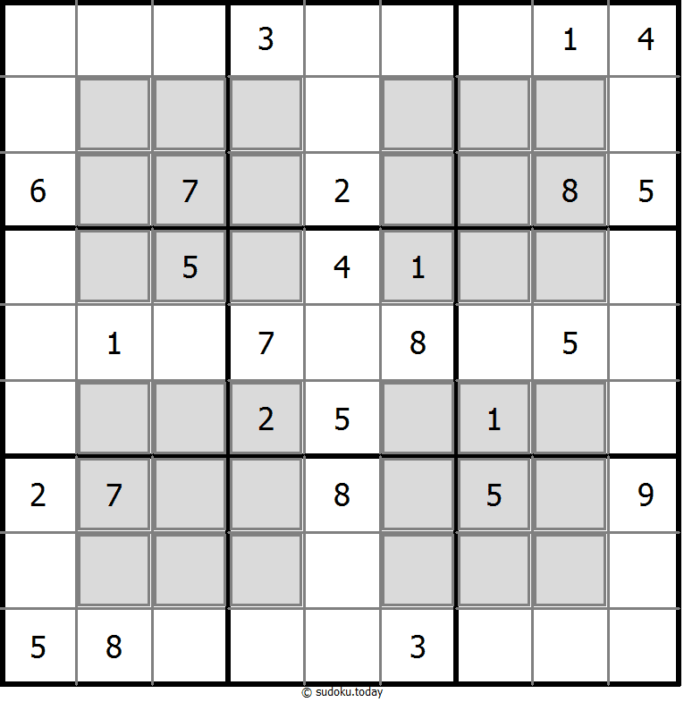 Sudoku Finestra #10097