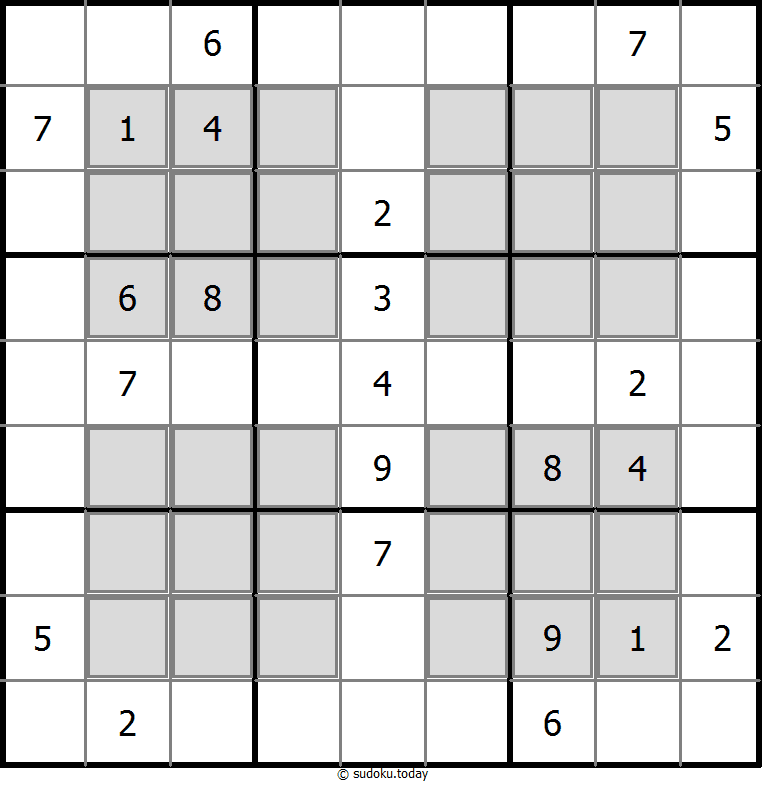 Windoku puzzle example