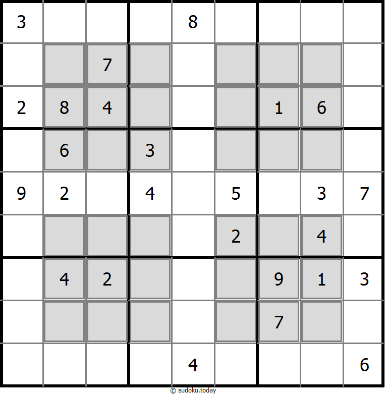 Sudoku Jendela #10116