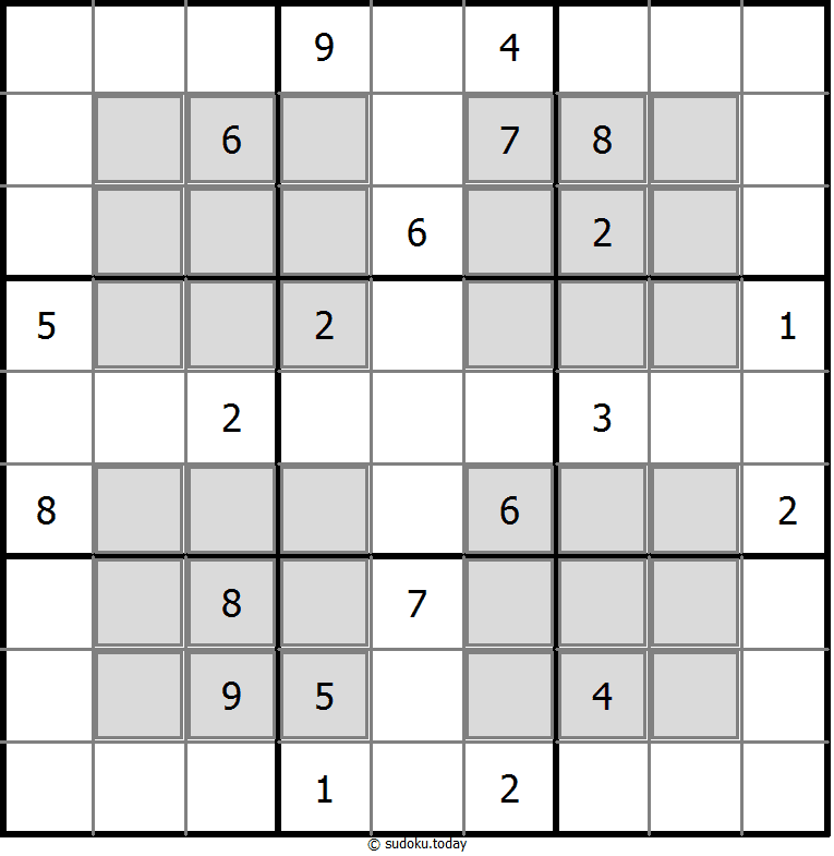 Sudoku Finestra #10125