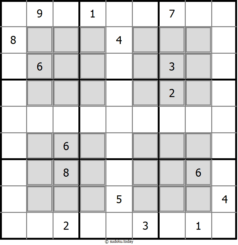 Sudoku Janela #9940
