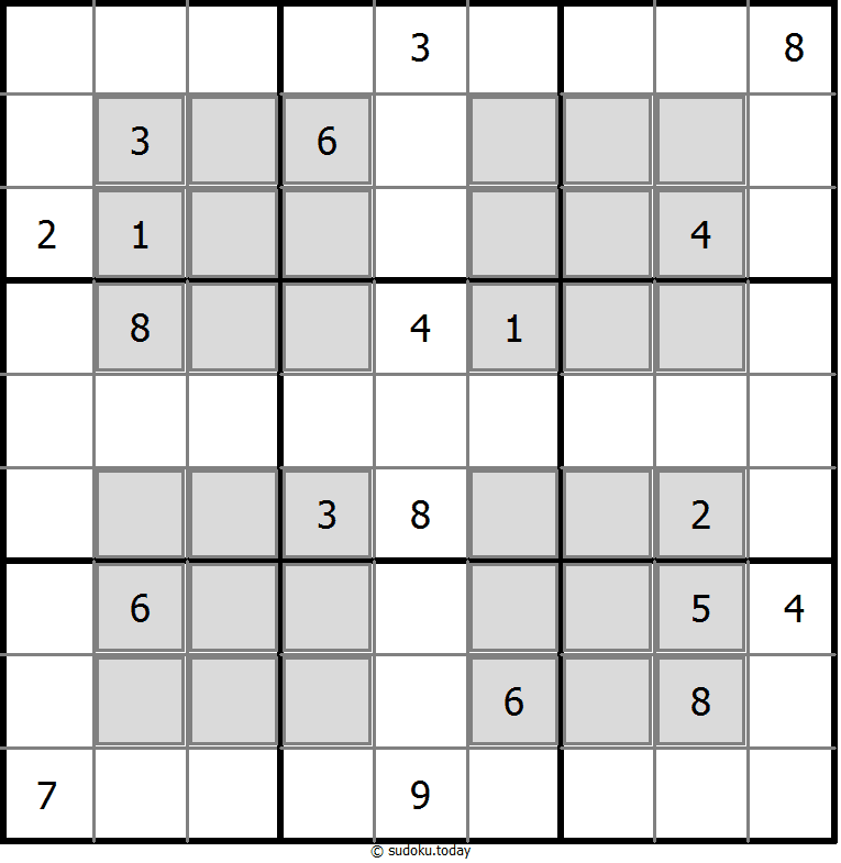 Sudoku Janela #9963