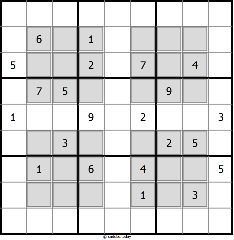 Sudoku Janela #9972