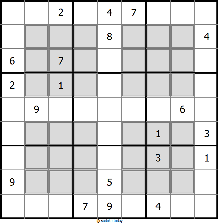 Sudoku Janela #9988