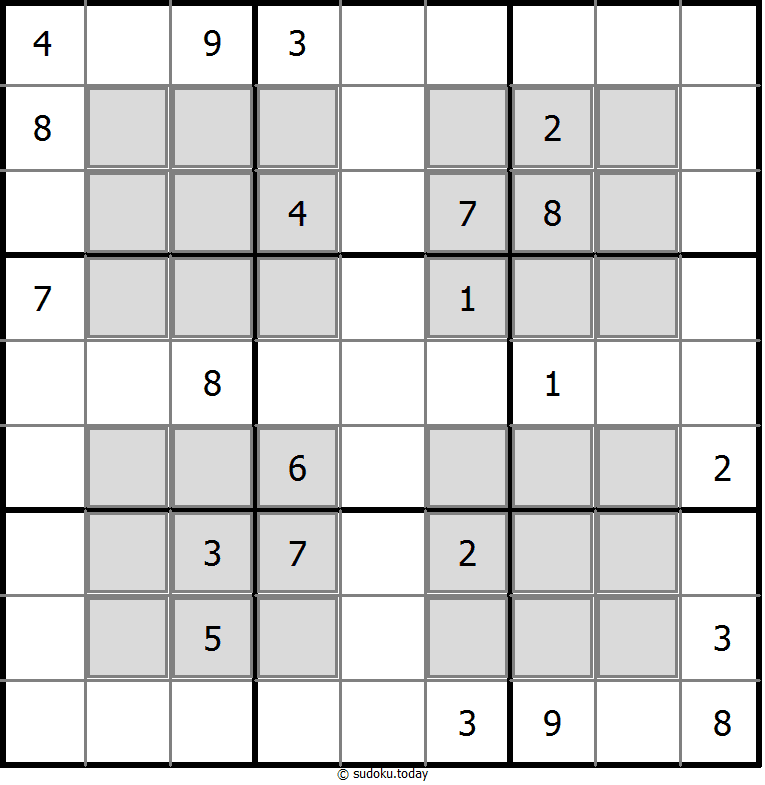 Sudoku Janela #9989