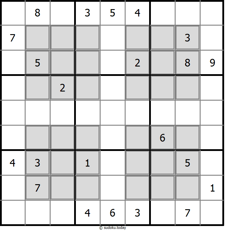 Sudoku Janela #9992