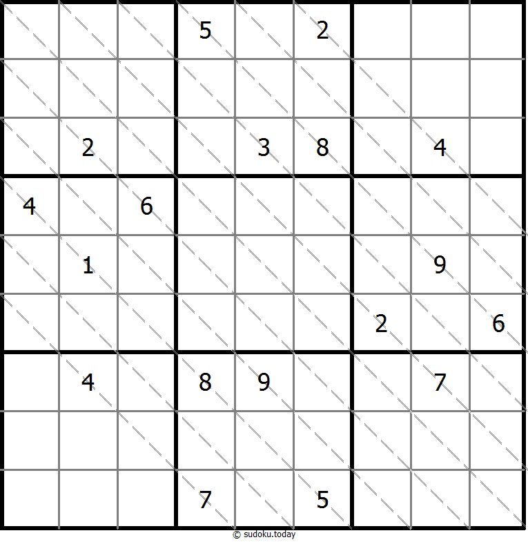 Multi Diagonal Sudoku