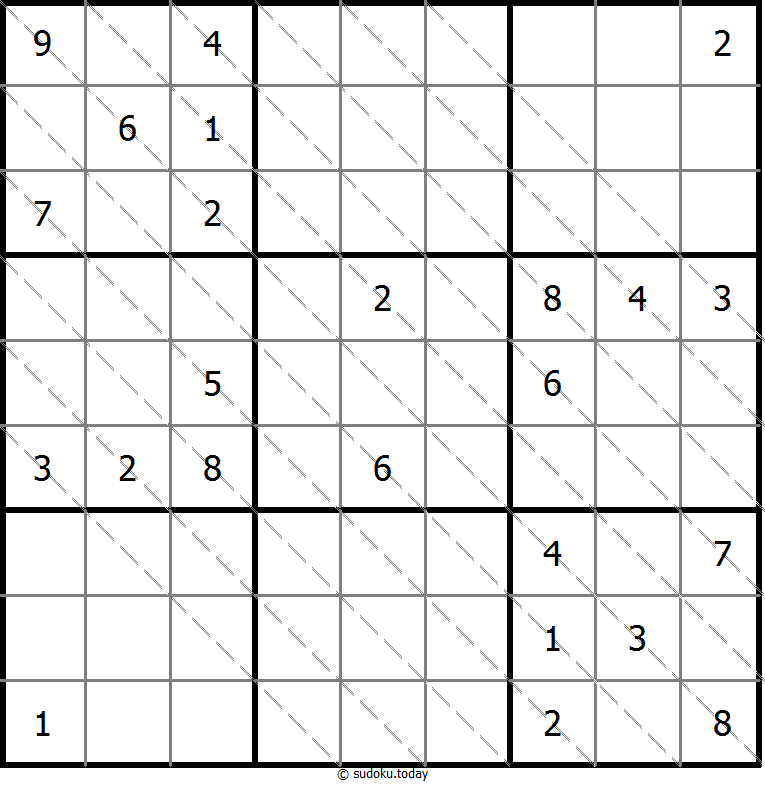 Multi Diagonal Sudoku