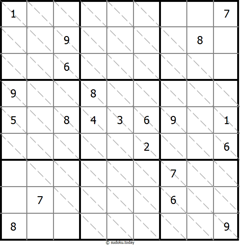 Multi Diagonal Sudoku