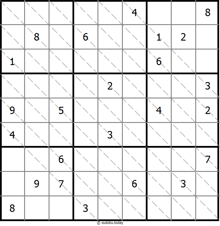 Multi Diagonal Sudoku