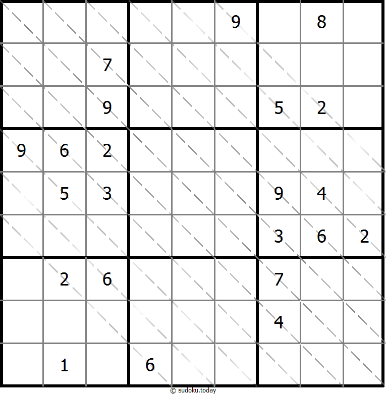 Multi Diagonal Sudoku 11-August-2020