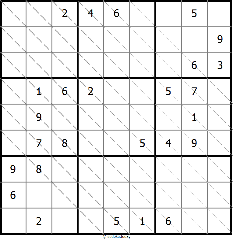 Multi Diagonal Sudoku