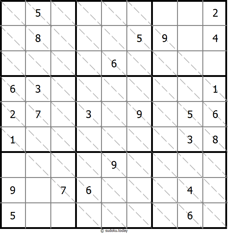 Multi Diagonal Sudoku
