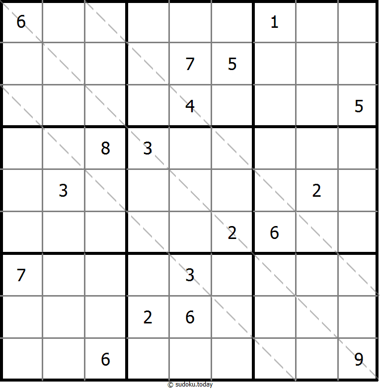 Multi Diagonal Sudoku
