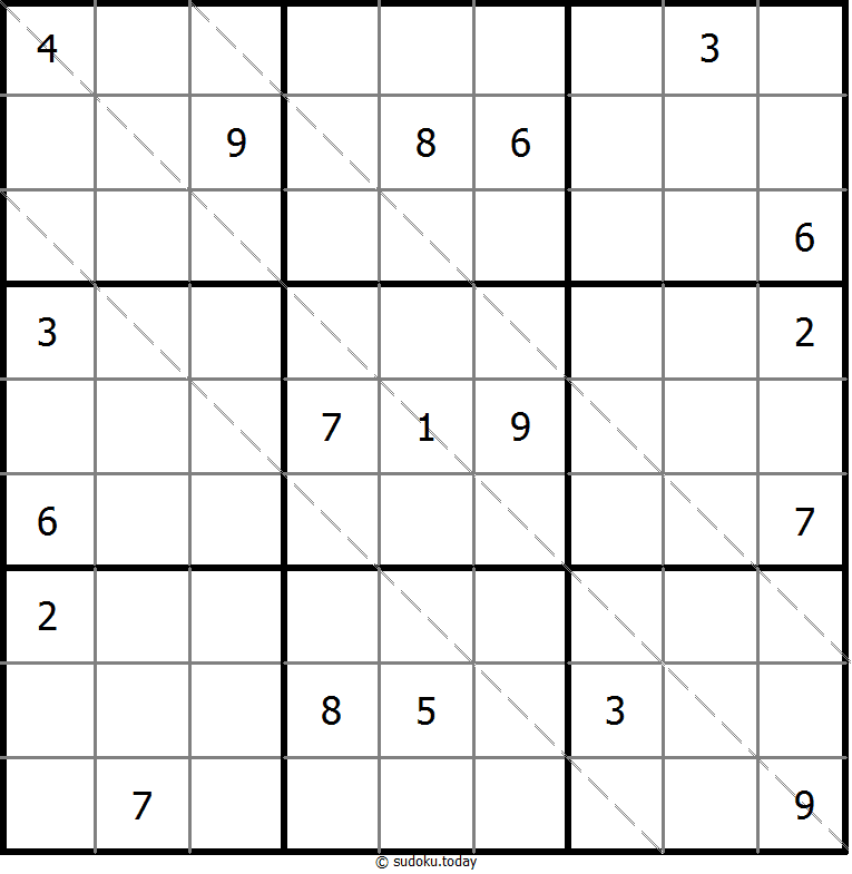 Sudoku Multi-Diagonal