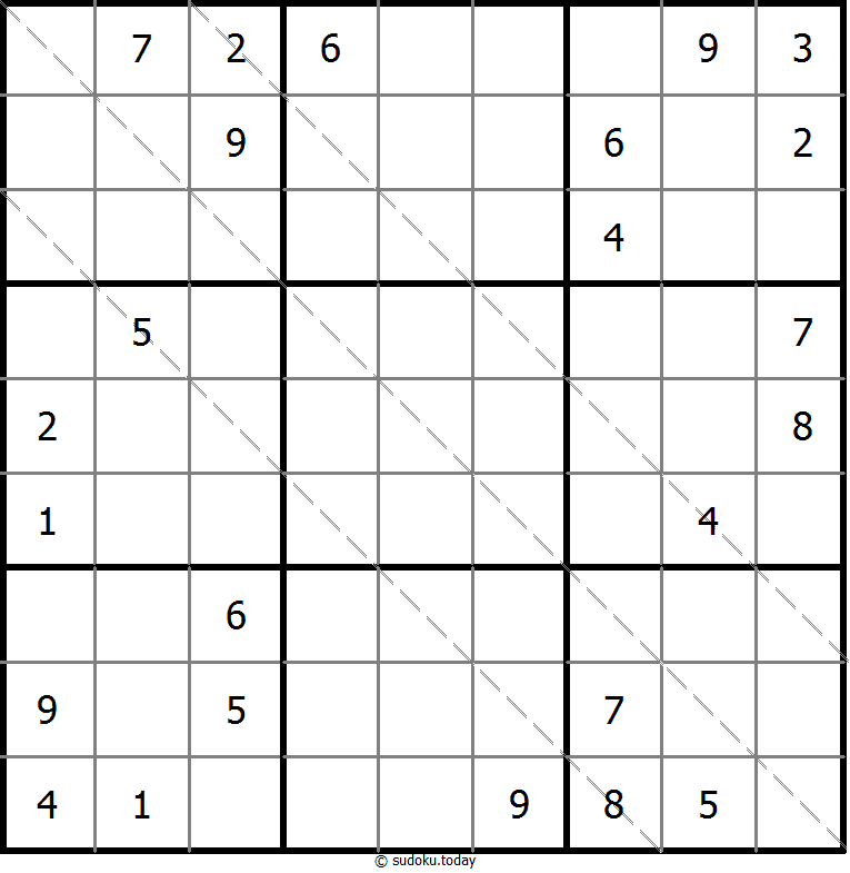 Multi Diagonal Sudoku