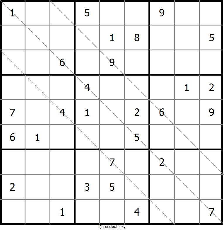 Multi Diagonal Sudoku 17-June-2020