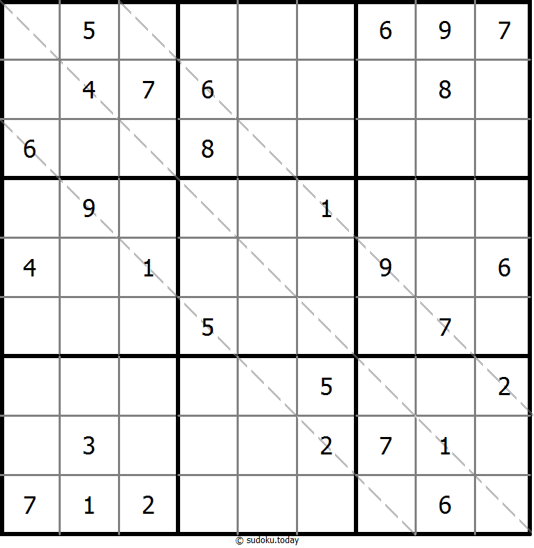 Sudoku Multi-Diagonal