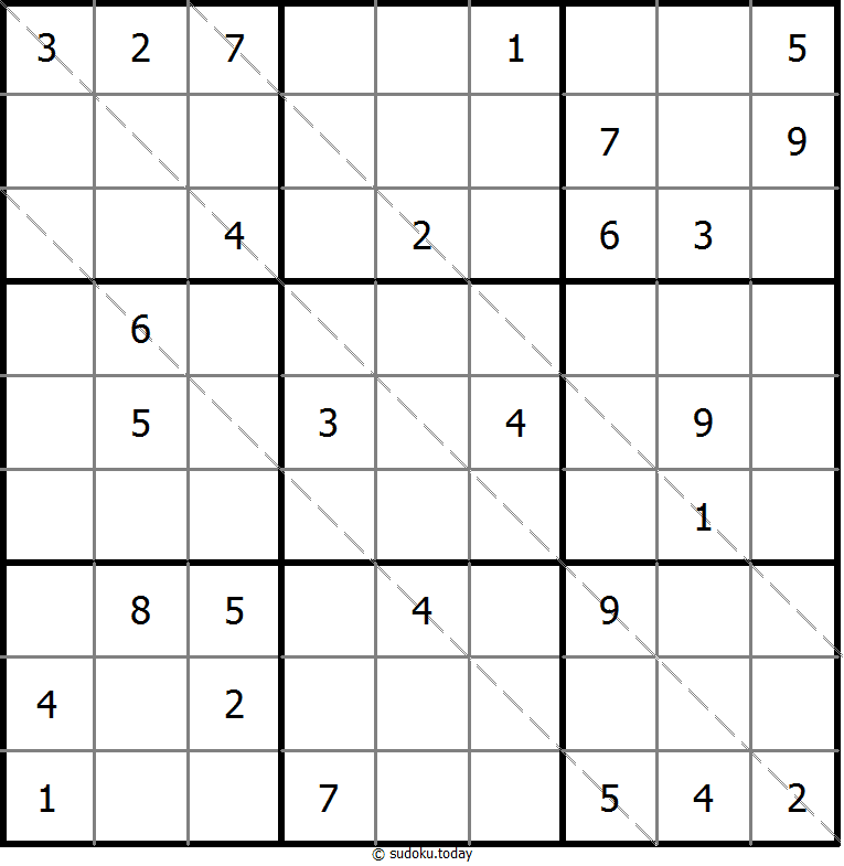 Multi Diagonal Sudoku
