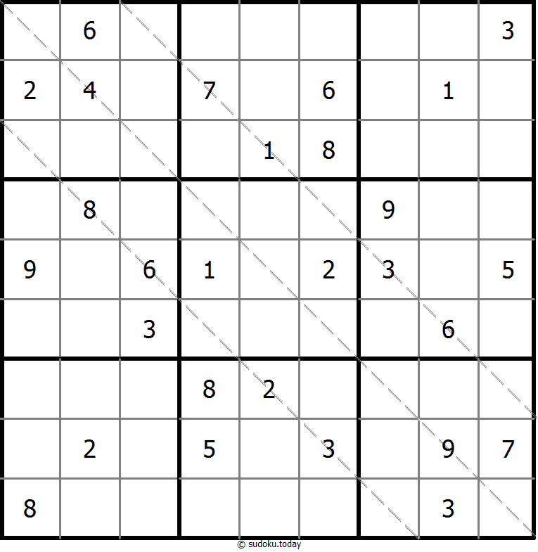 Multi Diagonal Sudoku