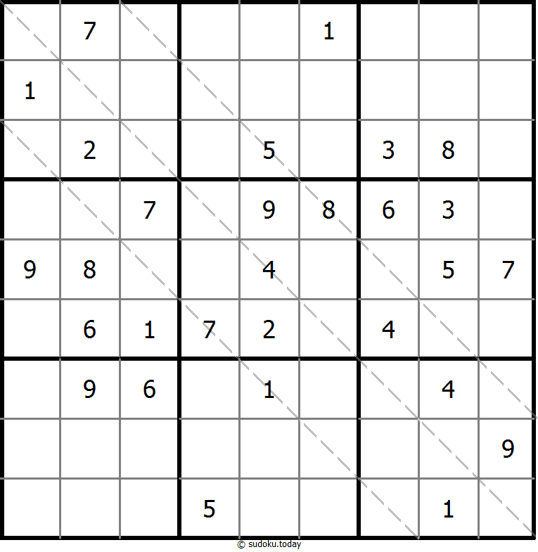 Multi Diagonal Sudoku 21-June-2020