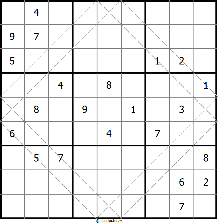 Multi Diagonal Sudoku 25-January-2021