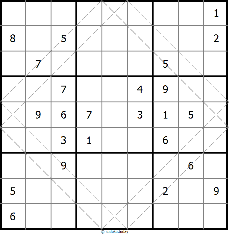 Multi Diagonal Sudoku