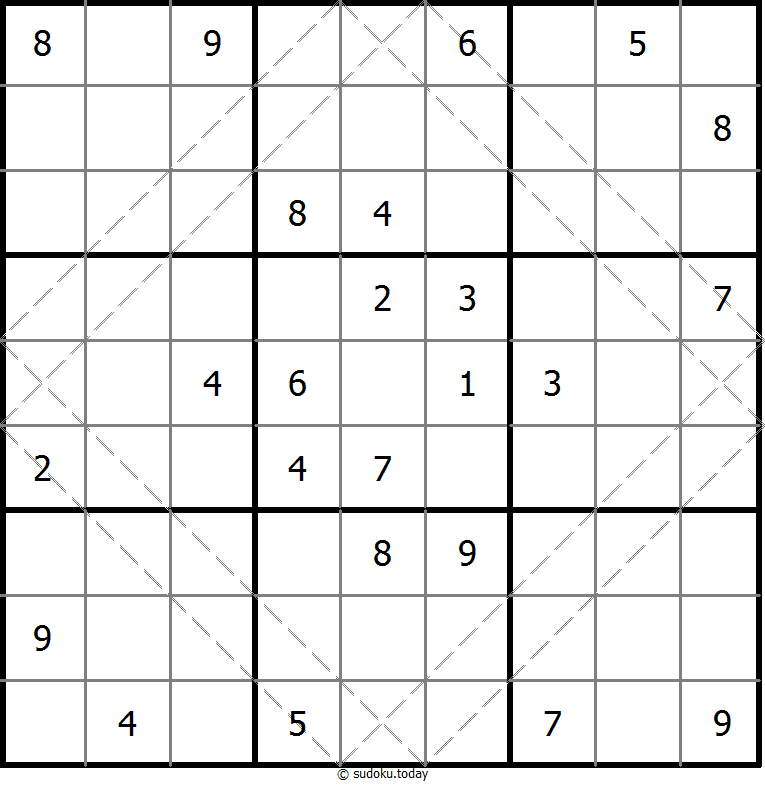 다중 대각선 수독 #10471