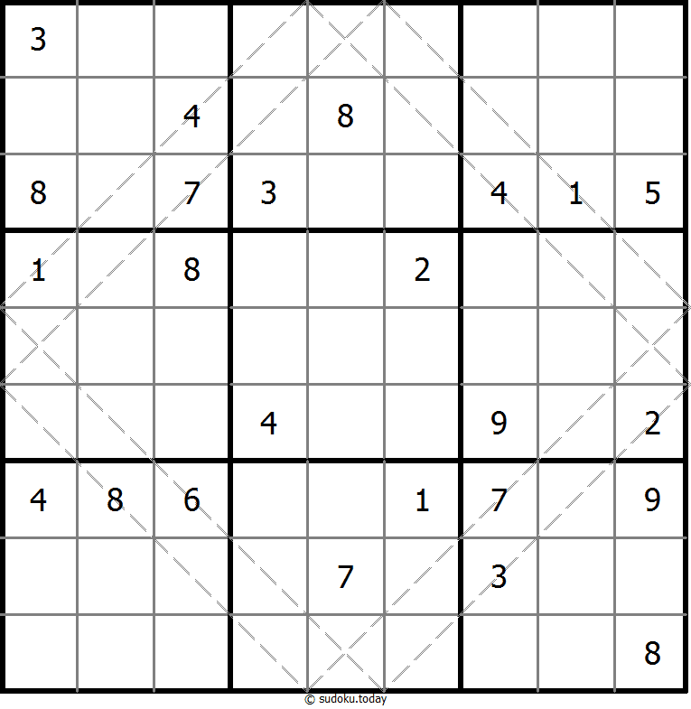 Multi Diagonal Sudoku